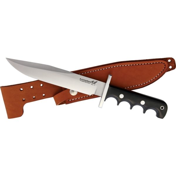 BlackJack Knives Model 14 Halo Attack Black Canvas with Finger Grooves ...