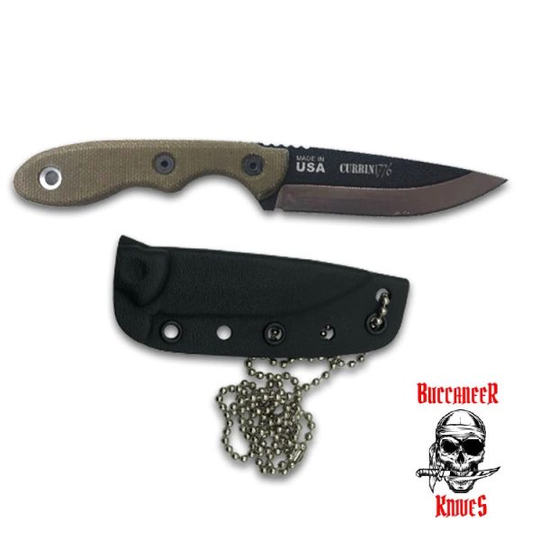 TOPS Mini Scandi Knife - Currin 1776 Limited Edition - Buccaneer Knives