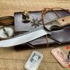 WW Customs Sportsman Pro Modified #5 Curly Maple OD Canvas Micarta