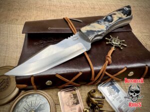 Hauck's Edge Lil Harpoon G10 Burl