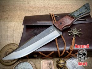 Hauck's Edge Medium Harpoon NCM Weave and Stabilized Hemp