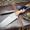 Copper Creek/Eastern Roadside Creations Tanto Blue Maple Hybrid Brass Pins